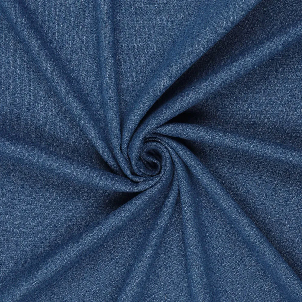 Slub denim stretch 10OZ blauw